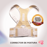 Corretor Postural Elástico Magnético Adulto